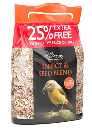 Tom Chambers Insect & Seed Blend 2kg   25%