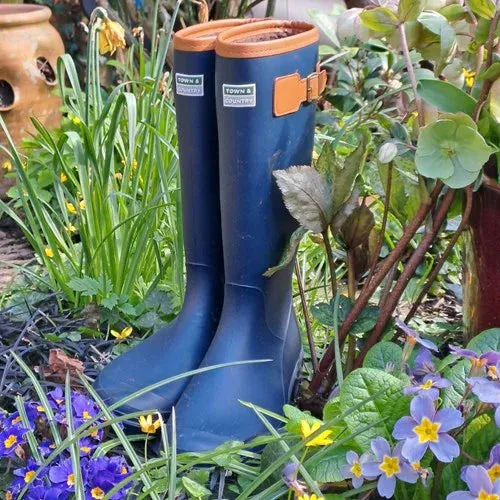 Town & Country Fleece-Lined Burford Wellington Boots