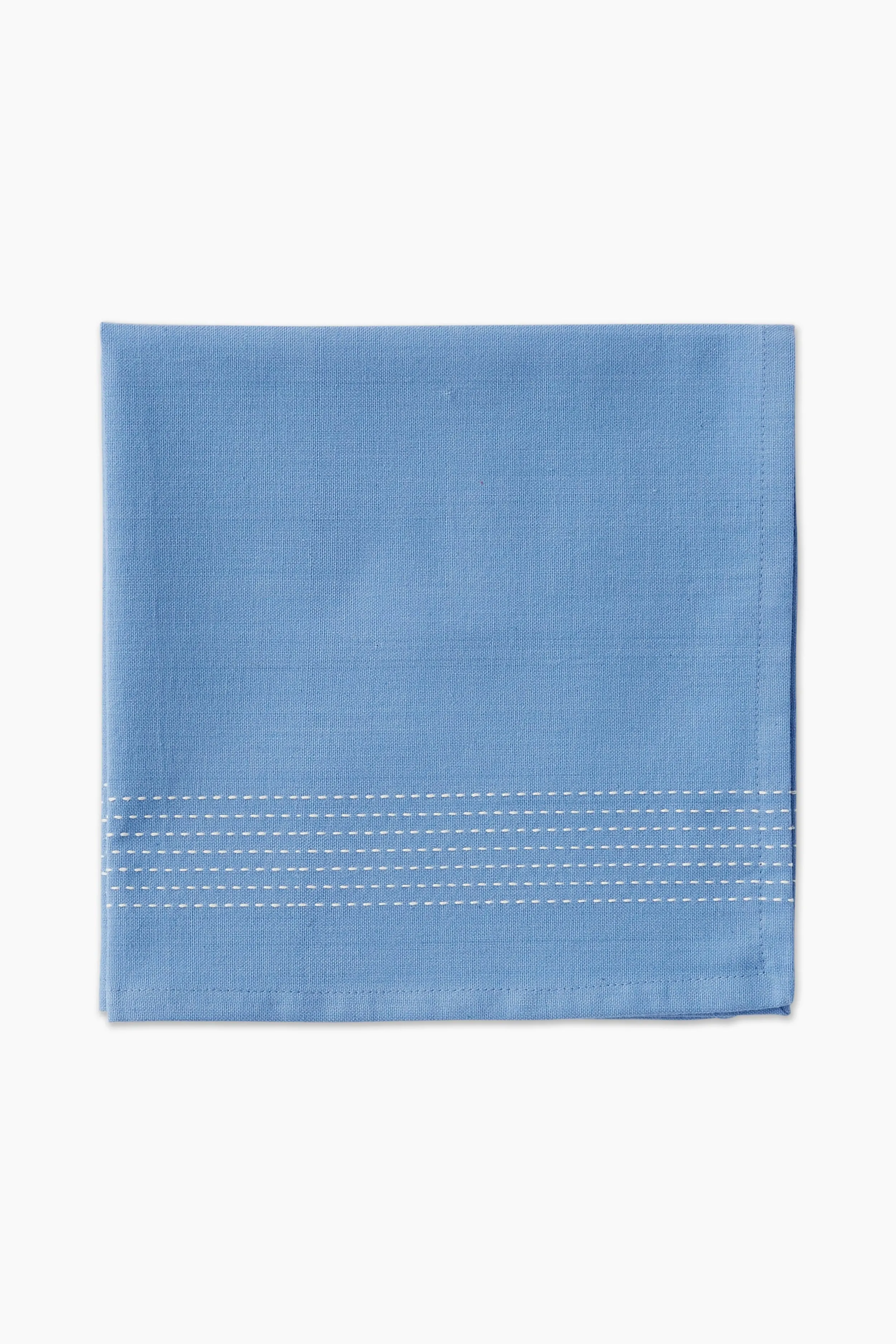 True Blue Dobby Stripe Napkin