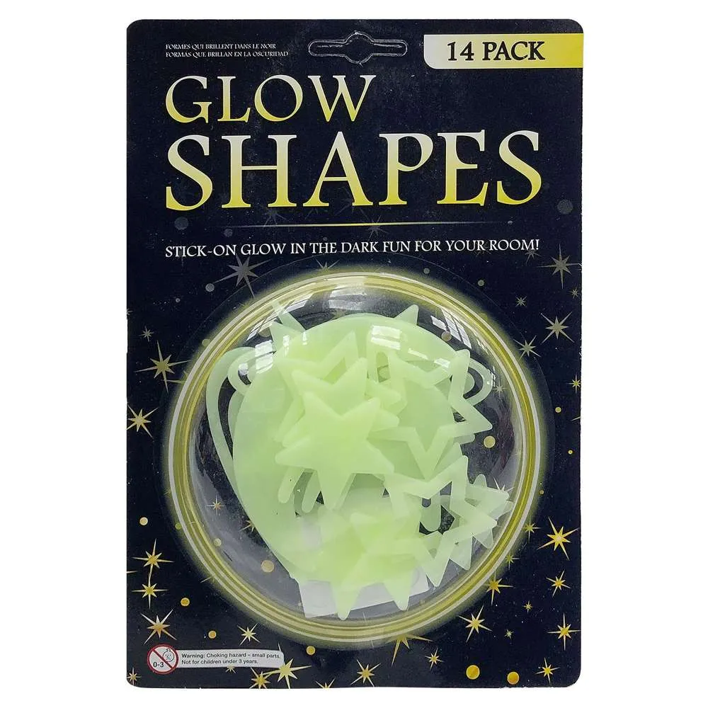 UBL Glow in Dark Shapes