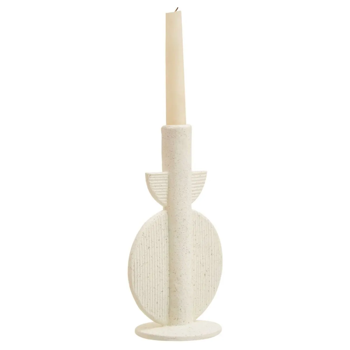 Utica Candle Holder | Cream