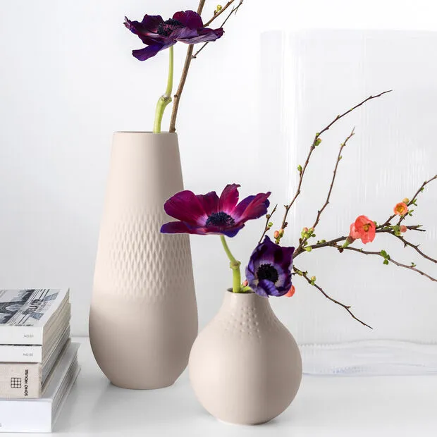 Villeroy & Boch | Manufacture Collier Perle Vase - Small - Beige
