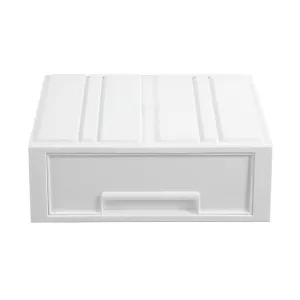 White Stacking Drawer, Medium