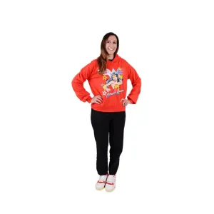 Wonder Woman Hoodie, Red, Size 14