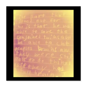 WORDS Poster 16x16