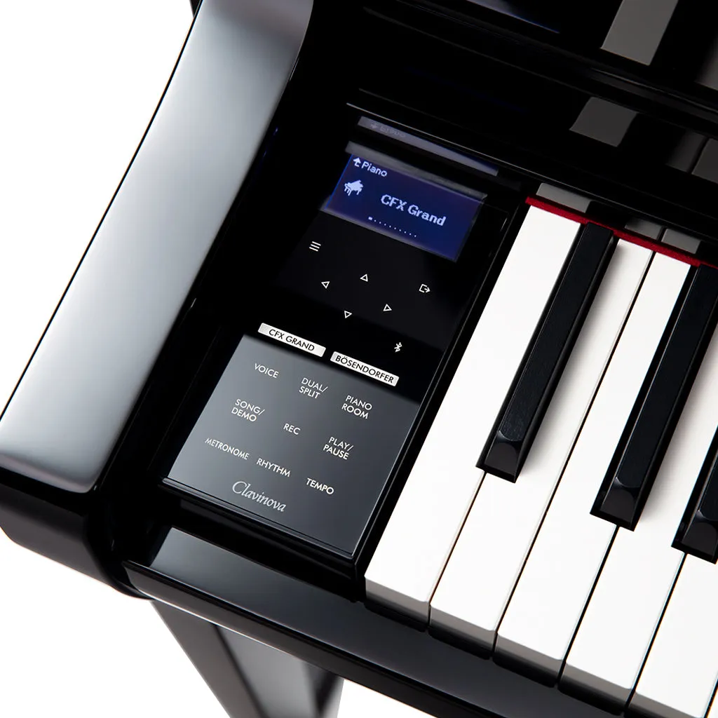 Yamaha - Clavinova 775 Digital Piano with Bench - Polished Ebony