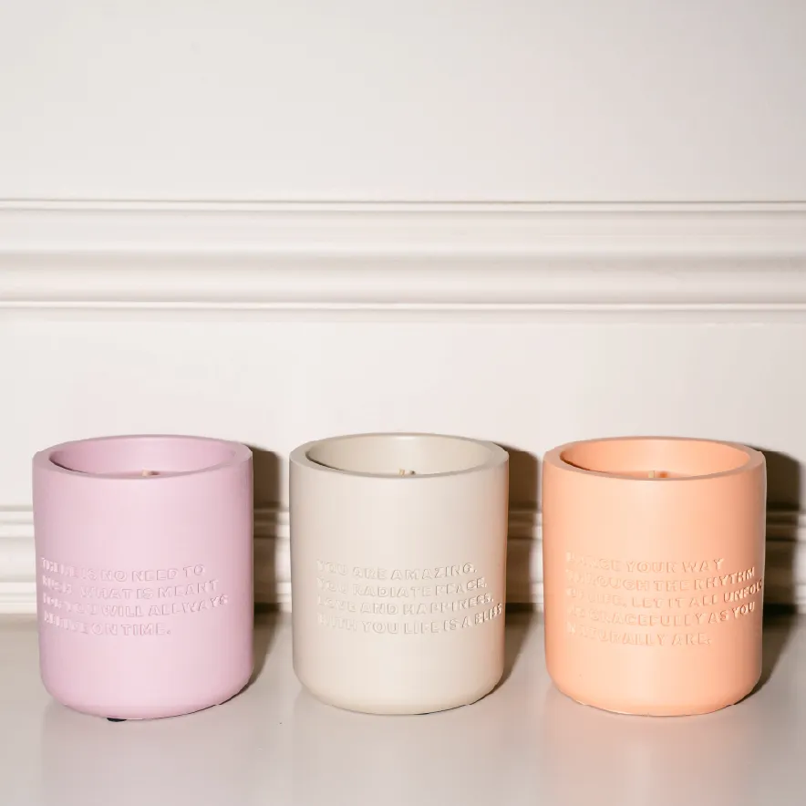 'You Are Amazing' Cement Candle | Studio Collection |170g